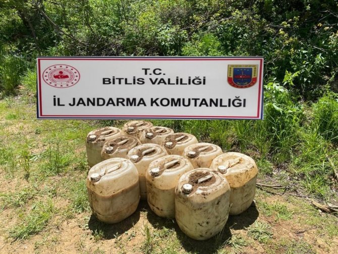 Bitlis’te 430 Kilogram Amonyum Nitrat Ele Geçirildi