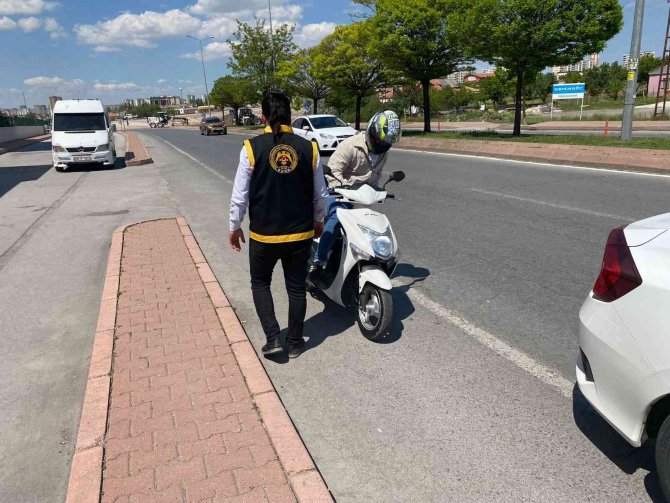 Kayseri Polisinden Suçları Önlemeye Yönelik Uygulama