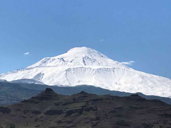 Mayıs Ayında Iğdır’ın Yüksek Kesimlerine Kar Yağdı