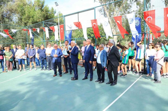 Datça’ya Basketbol Ve Voleybol Sahası