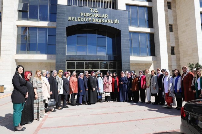 Ak Partili Hanımlar Pursaklar’da Ağırlandı