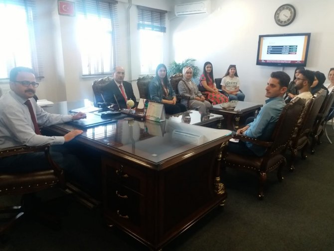 Şaphane Meslek Yüksekokulu Öğrencileri Gediz’de Kurum Ziyareti Gerçekleştirdi