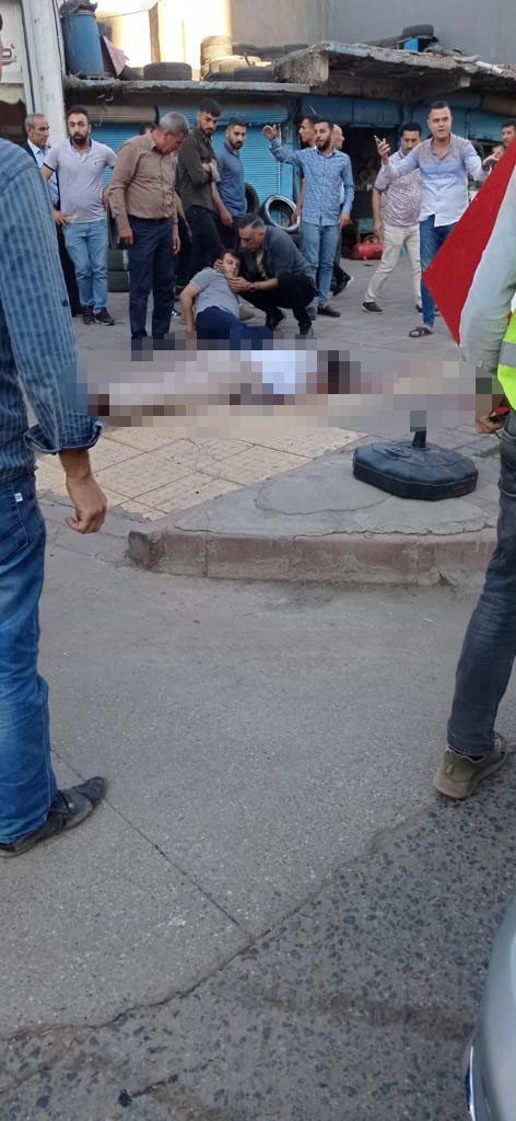Cizre’de Cinayet Anı Güvenlik Kamerasında