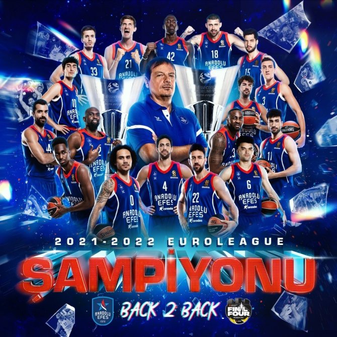 Siyasilerden Avrupa Şampiyonu Olan Anadolu Efes’e Tebrik Mesajı