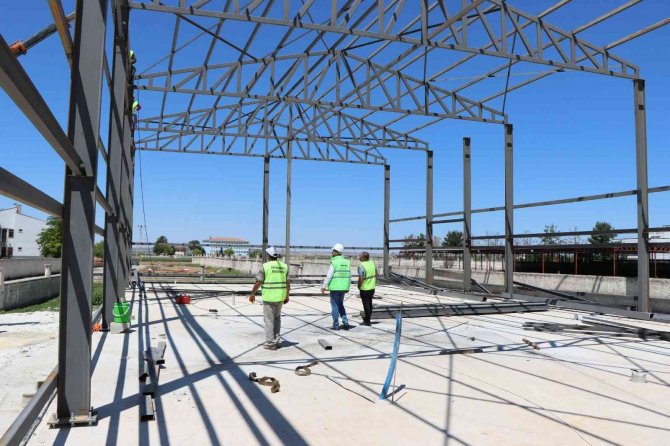 Suruç’a Yapılan Mezbaha İçin Çalışmalar Sürüyor