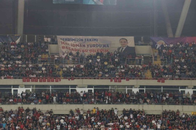 Başkan Yılmaz’dan, İ̇çel İ̇dman Yurdu Maçı İçin Otobüs Ve Bilet Desteği