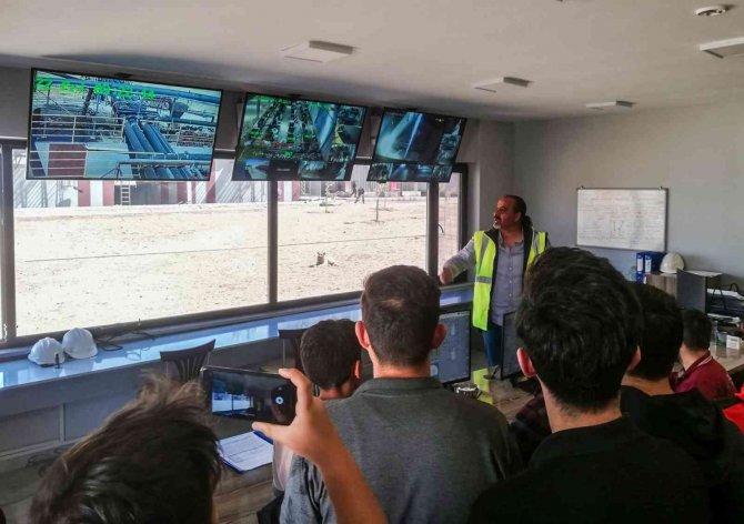 Öğrenciler Van Büyükşehir Belediyesinin Çevreci Tesislerini Gezdi