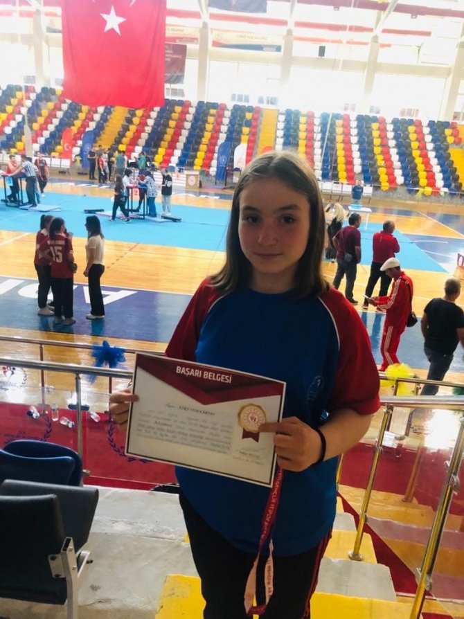 Zonguldaklı Sporcu Türkiye 2.’si Oldu