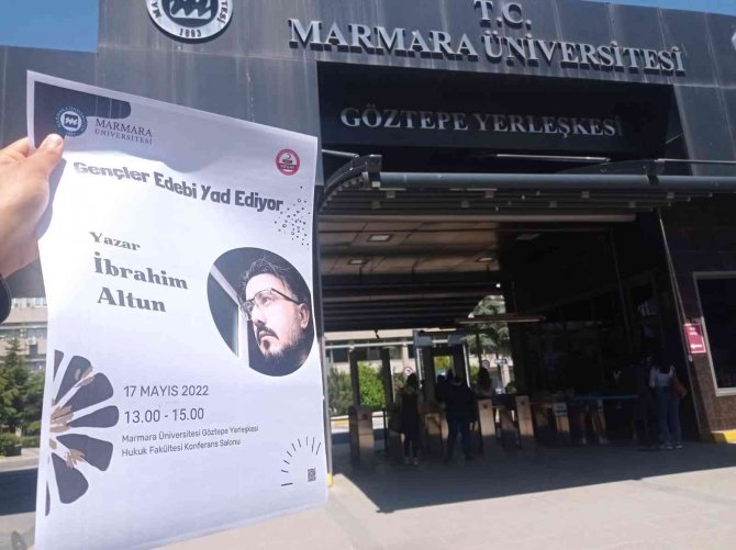 Ağrılı Eğitimci Yazar İ̇brahim Altun Marmara Üniversitesi’nde Gençlerle Buluştu