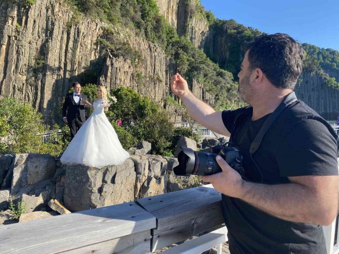 80 Milyon Yıllık Lav Sütunları Doğal Fotoğraf Platosuna Dönüşüyor