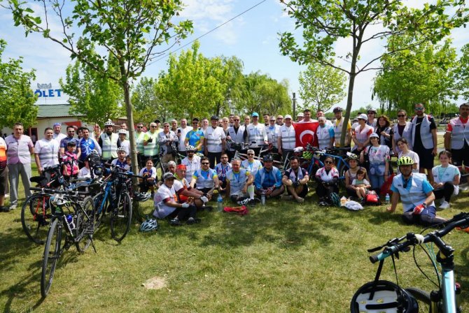 Çorlulu Muhtarlar Doğa İçin Pedal Çevirdi