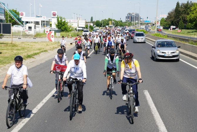 Çorlulu Muhtarlar Doğa İçin Pedal Çevirdi