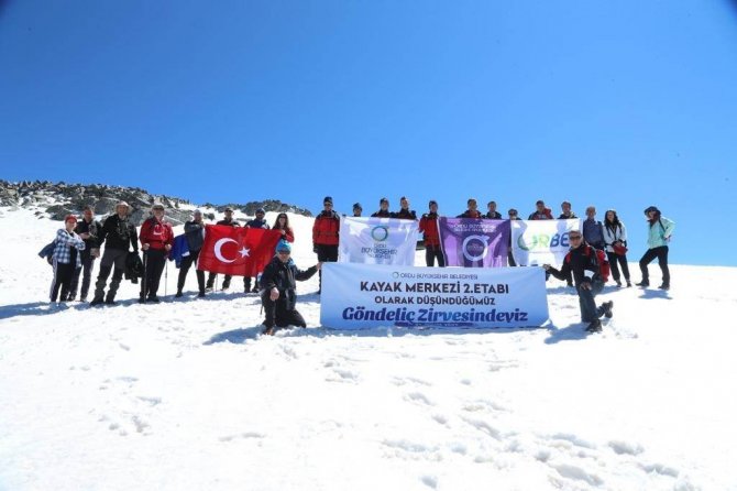 Ordu’nun En Yüksek Tepesine Tırmandılar