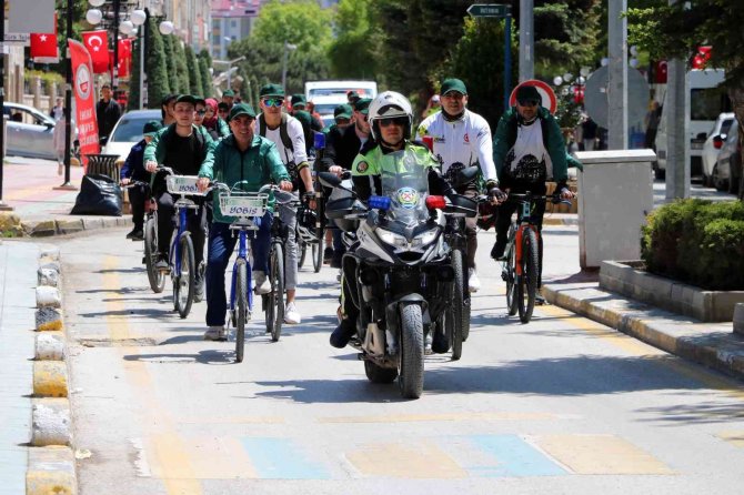 Yozgat’ta Pedallar "Bağımlılıktan Uzak Nesiller İçin" Çevrildi