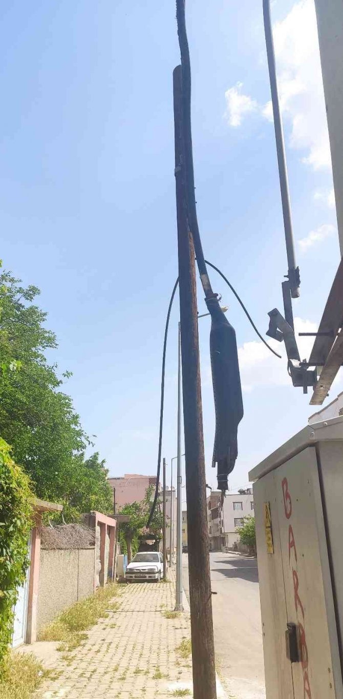 Batman’da Kablo Hırsızı Suçüstü Yakalandı