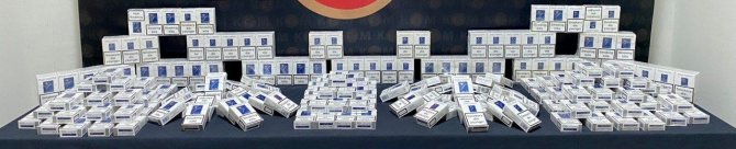 Denizli’de Binlerce Kaçak Sigara Ele Geçirildi