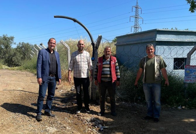 Erdek’te Tarımda Kullanılan Su Hatları Onarıldı
