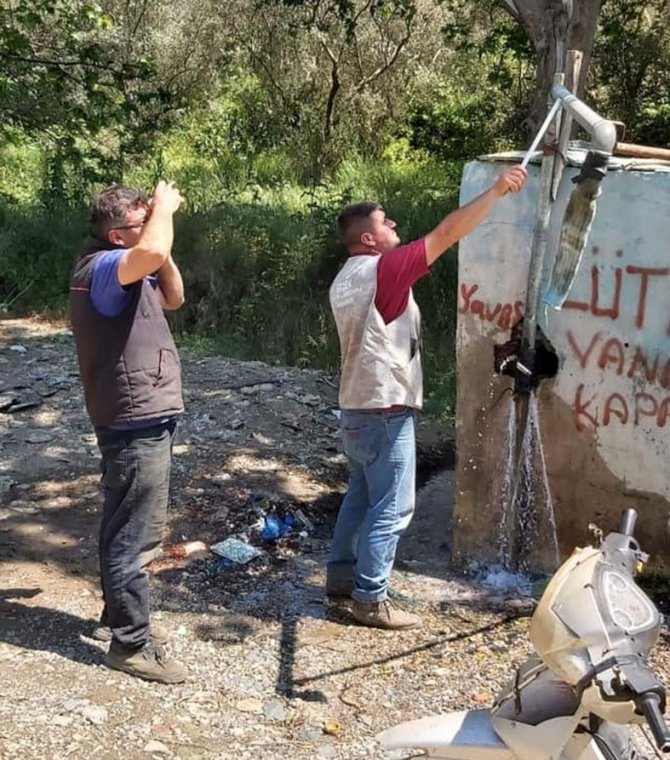 Erdek’te Tarımda Kullanılan Su Hatları Onarıldı