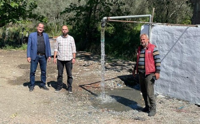Erdek’te Tarımda Kullanılan Su Hatları Onarıldı