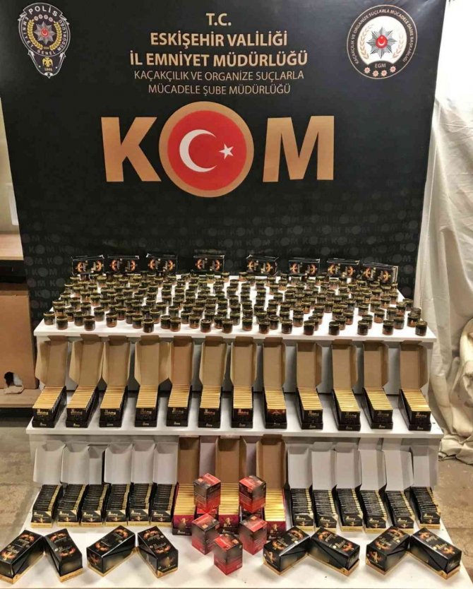 Eskişehir’de Kaçakçılık Operasyonu: 5 Gözaltı