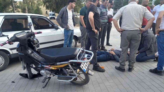 Gediz’de Trafik Kazası: 1 Yaralı