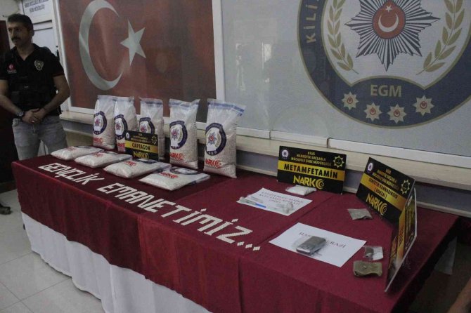 Kilis’te Uyuşturucu Kaçakçılarına Büyük Darbe