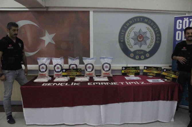 Kilis’te Uyuşturucu Kaçakçılarına Büyük Darbe