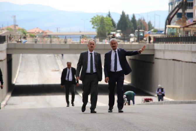Kırıkkale’de Köprülü Kavşak Projesi Trafiği Rahatlatacak