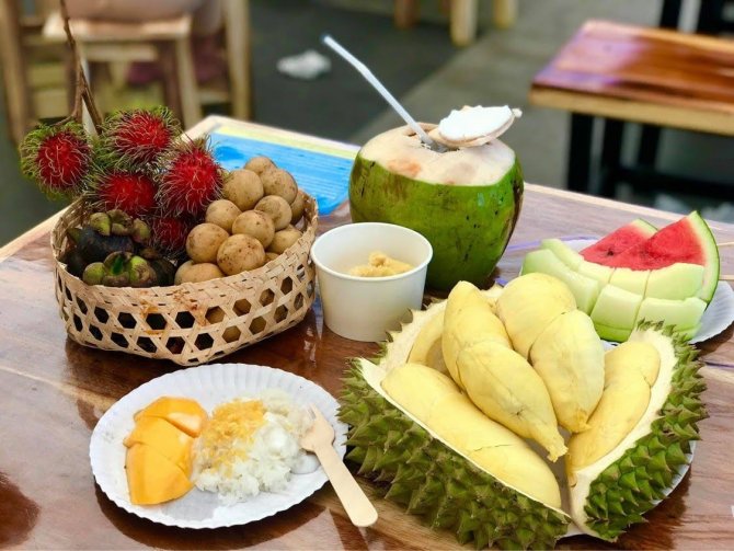Tayland’da Egzotik Meyve Festivali