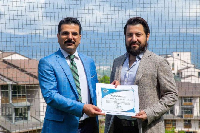 Sgk’dan, Narven’e Teşekkür Belgesi