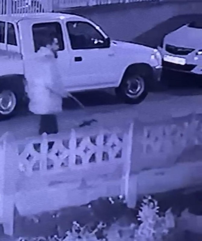 Bursa’da Soğukkanlı Hırsız Bahçe Kapısını Çaldı