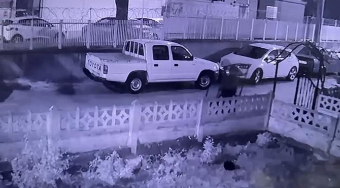 Bursa’da Soğukkanlı Hırsız Bahçe Kapısını Çaldı