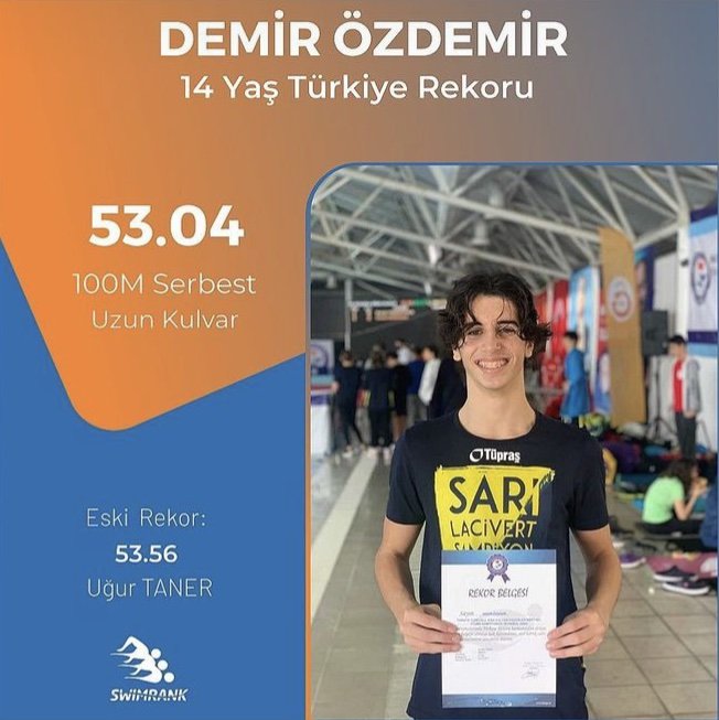 14 Yaşında, 34 Yıllık Türkiye Rekorunu Kırdı