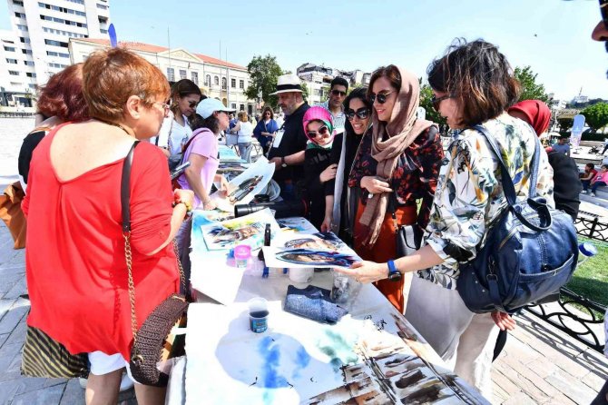 Suluboya Festivali İ̇zmir’e Renk Kattı
