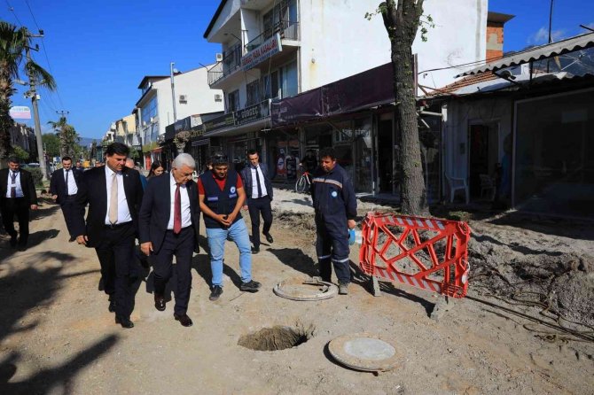 Fethiye’nin Alt Yapı Yatırımı Tamamlanıyor