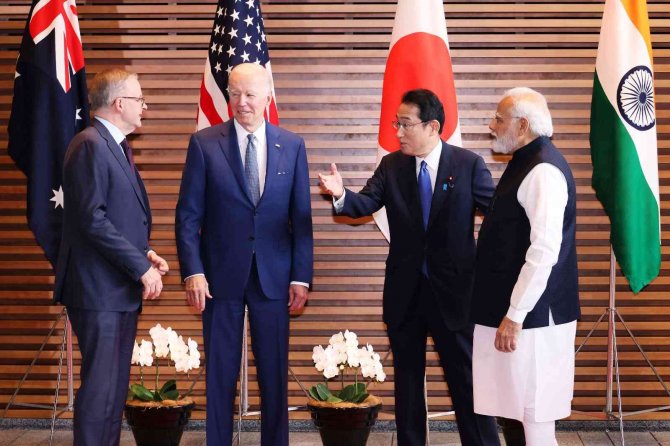 Quad Ülkelerinin Liderlerinden Japonya Zirvesi