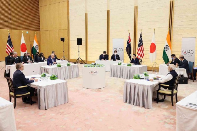 Quad Ülkelerinin Liderlerinden Japonya Zirvesi