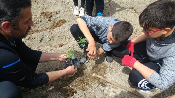 Öğrenciler Ata Tohumunu Geleceğe Taşıyor
