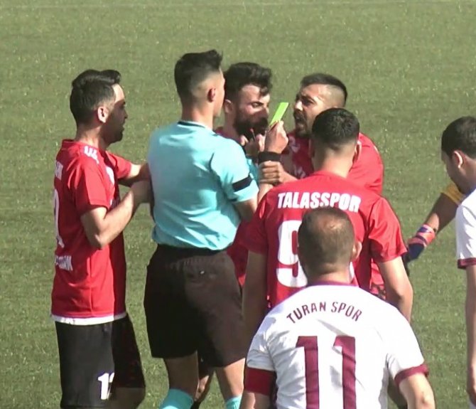 Cuma Uluçay Talasspor - 1966 Turanspor Maçı Yarıda Kaldı
