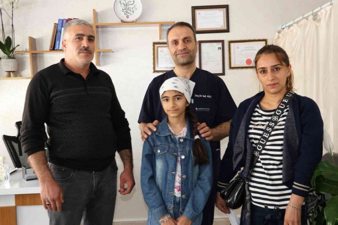 Azerbaycanlı Minik Fatıma, Lokman Hekim Van Hastanesinde Şifa Buldu