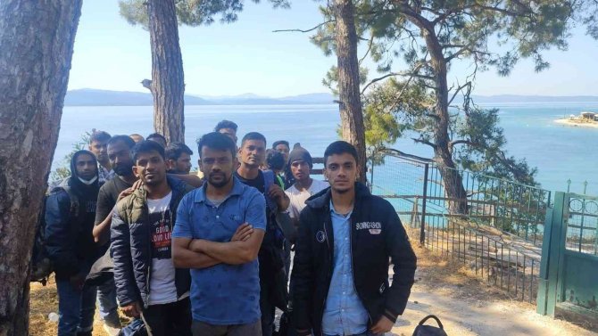 Muğla’da 62 Düzensiz Göçmen Yakalandı