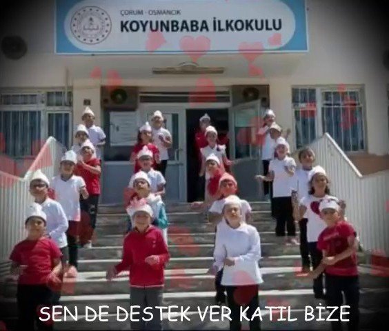 İ̇lkokul Öğrencilerinden Kan Bağışına Klipli Destek