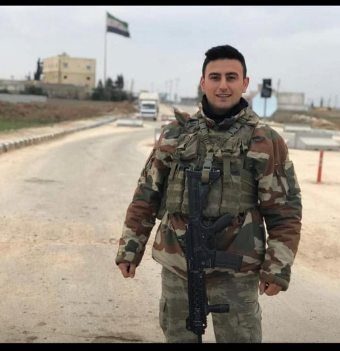 Şehit Onur Doğan’ın Baba Evi Türk Bayraklarıyla Donatıldı