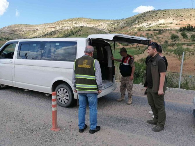 Siirt’te Kaçak Avlananlara Yönelik Denetim Yapıldı