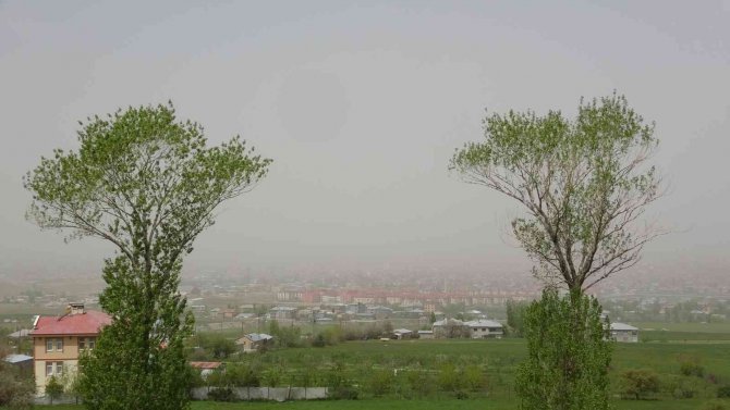 Van Toz Bulutuyla Kaplandı