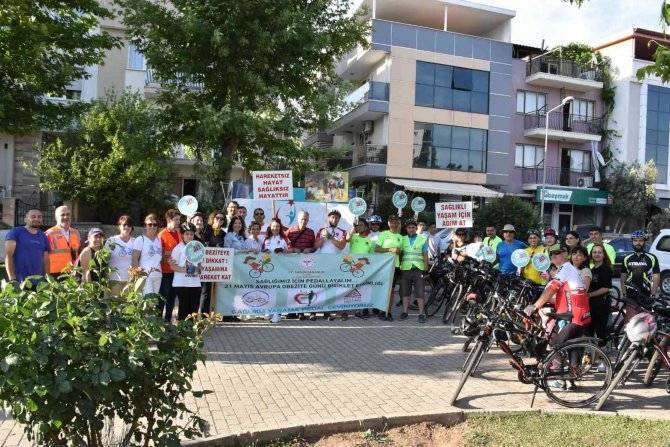 Sağlık İçin Pedal Çevirdiler