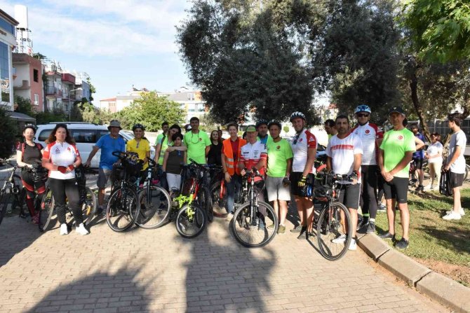 Sağlık İçin Pedal Çevirdiler