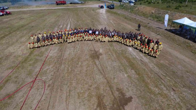 Çanakkale’de Orman Yangını Tatbikatı