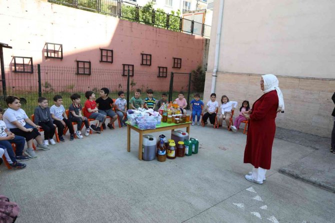 Miniklerden Sıfır Atık Projesine Destek