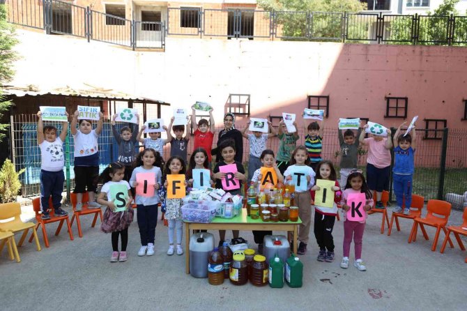 Miniklerden Sıfır Atık Projesine Destek